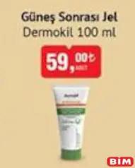 DERMOKİL GÜNEŞ SONRASI JEL 100 ML